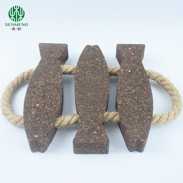 black fish cork mats