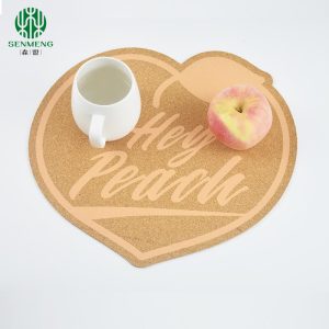 printed cork table mats