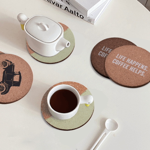 Cork coaster wholesale