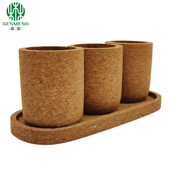 Custom Cork Natural and Reusable Flower Pots for Your Sustainable Space - 图片 6