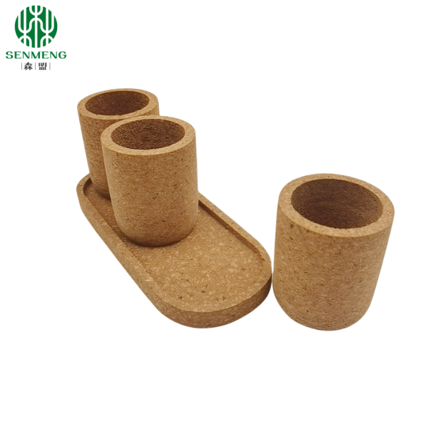 Custom Cork Natural and Reusable Flower Pots for Your Sustainable Space - 图片 4