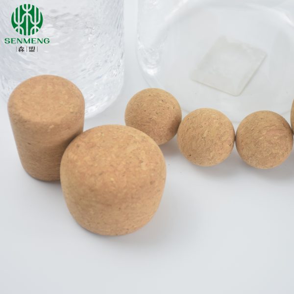 Wholesale Custom Size Natural Reusable Glasses Cork Stopper - 图片 7