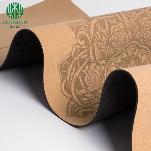 Cork Yoga Mat Sports Mat Environmental Protection With TPE Anti Slip 
