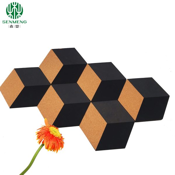 Natural Eco-Friendly Custom Hot Sale Decoration Message Notice Cork Board - 图片 3