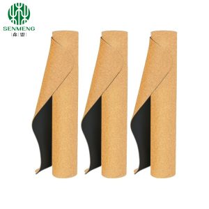 Eco Friendly Comfort and Safety Custom Anti Slip Cork Yoga Mat