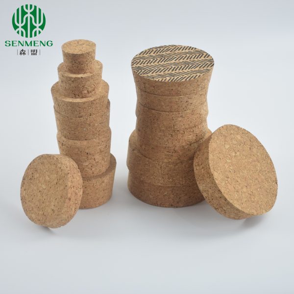 Customized Natural Tapered Cork Lids Stoppers for Glass Bottle or Jars