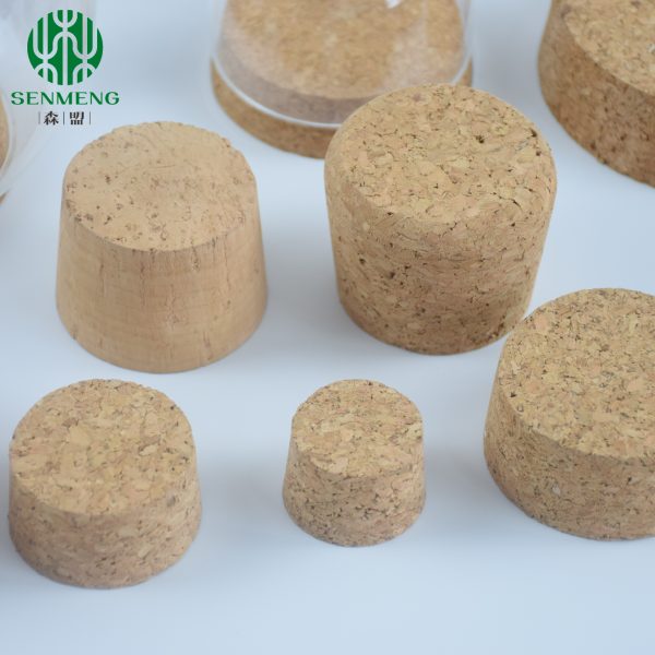 Wholesale Custom Natural Tapered Cork Lids Stoppers for Glass Bottle or Jars - 图片 6
