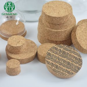 Wholesale Custom Natural Tapered Cork Lids Stoppers for Glass Bottle or Jars
