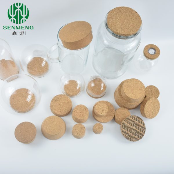 Wholesale Custom Natural Tapered Cork Lids Stoppers for Glass Bottle or Jars - 图片 3