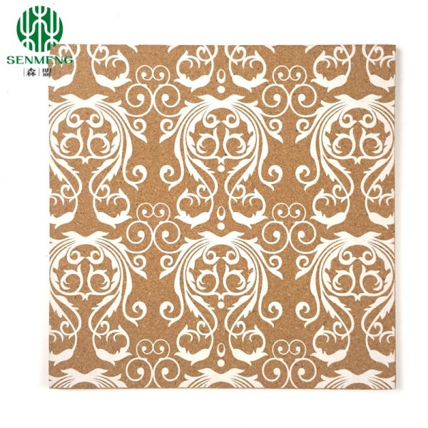 Modern Design  Printed Bulletin Cork Board Soft Cork Board With Printing For Wall Decorations