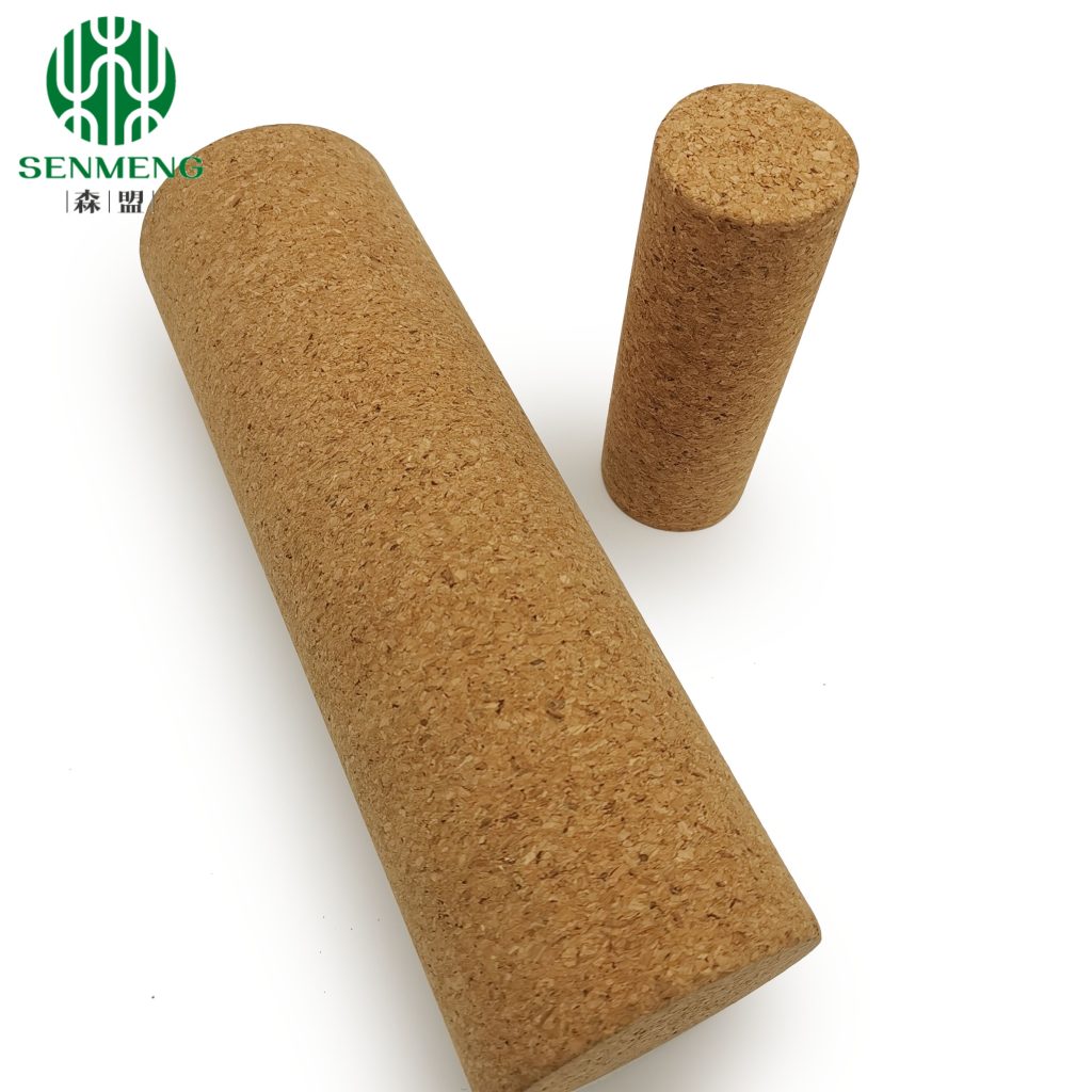Natural Yoga Roller for Release Fitness Exercising Cork Roller - SENMENG