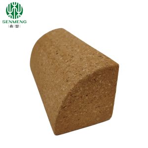 Custom Logo Eco-Friendly, Portable, Lightweight & Non-Slip -High Quality Cork Yoga Half Roller