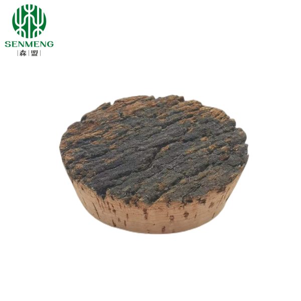 Custom Size Pure Natural Eco-Friendly Cork Bark  Lids, Natural Wooden Cork Ceramic Bottle Lids - 图片 5