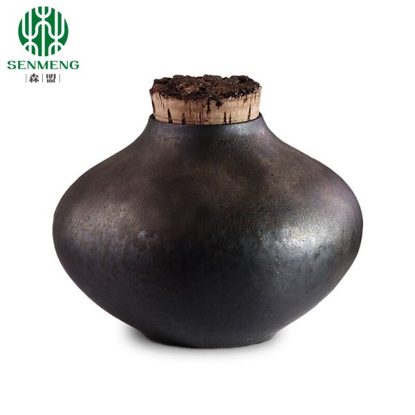 Custom Size Pure Natural Eco-Friendly Cork Bark  Lids, Natural Wooden Cork Ceramic Bottle Lids - 图片 3