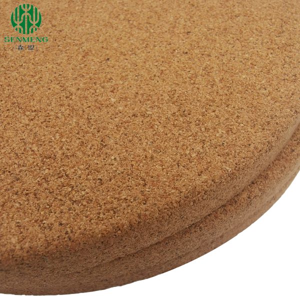 Custom Logo Absorbent Wood Trivet Set for Kitchenware Cork Placemats - 图片 6