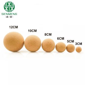 50mm - 100mm Yoga Cork Massage Ball Promoting Blood Circulation
