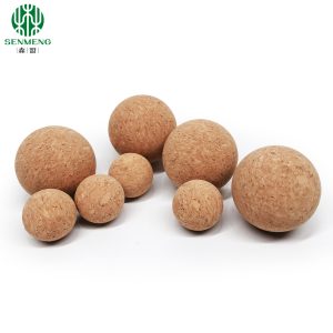 FSC Cork Yoga Massage Balls Lightweight Sweatproof Home Exercise