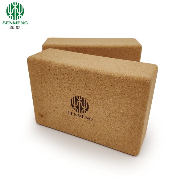 Custom Eco-Friendly Natural Non-Slip Wholesale Cork Yoga Brick - 图片 5