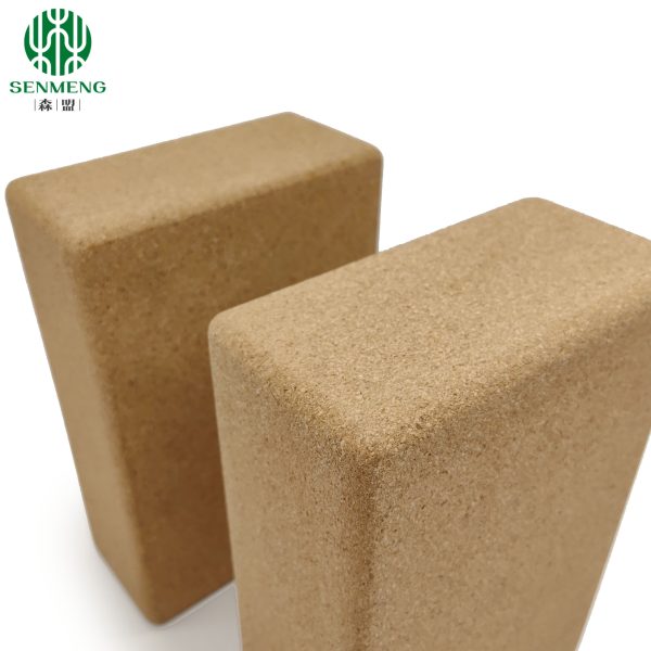 Custom Eco-Friendly Natural Non-Slip Wholesale Cork Yoga Brick - 图片 3
