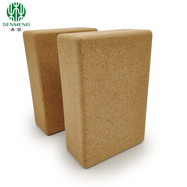 Custom Eco-Friendly Natural Non-Slip Wholesale Cork Yoga Brick - 图片 2