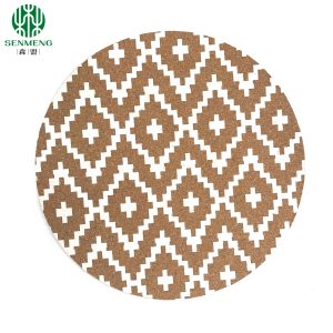 Customized Round Household Eco-Friendly Cork Coasters Cork Trivets