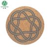 DIY Personalized Round Cork Placemats Trivets Antiskid Good Resilience