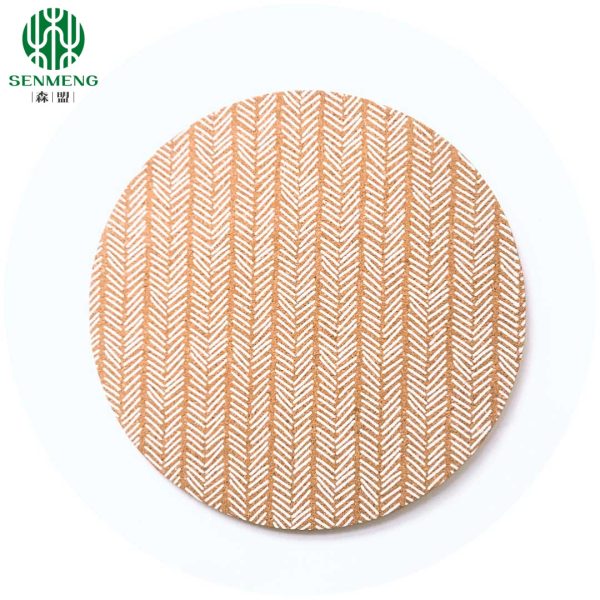 DIY Personalized Round Cork Placemats Trivets Antiskid Good Resilience - 图片 6