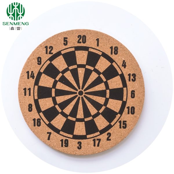 Natural Printed Cork Coasters for Table Protection and Planet Preservation - 图片 6