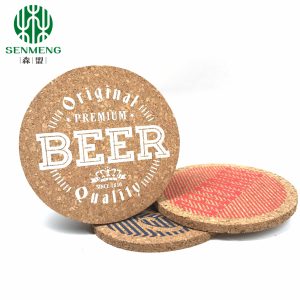 Cork Cup Mat Natural Wholesale Custom Logo Resistant Kitchenware Cork Coaster
