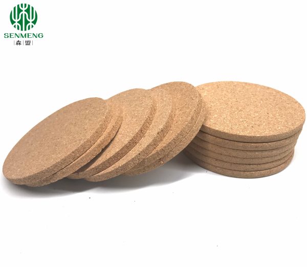 Thick and Sturdy Cork Coasters Reduce Noise and Prevent Scratches - 图片 2