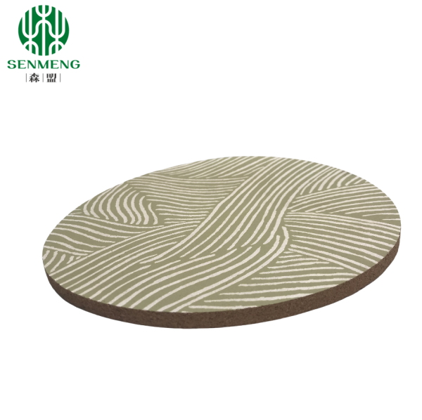 Wholesale Custom Round Decoration Message Notice Cork Board - 图片 3