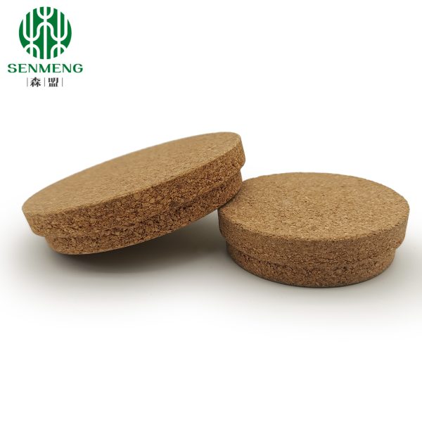 Natural Wholesale High Quality Custom Size Glasses Cork Lids - 图片 6