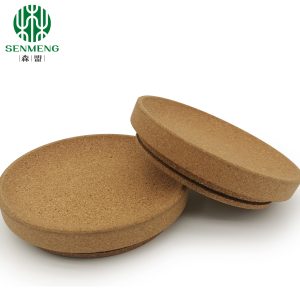 Natural Wholesale High Quality Custom Size Glasses Cork Lids