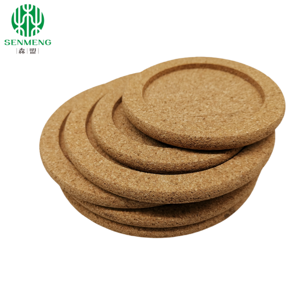Prevent Scratching and Multifunctional Custom Ceramic Pot Holder Cork Placemats - 图片 7