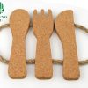 Eco-Friendly Wood Coasters Mats Home Cork Placemats