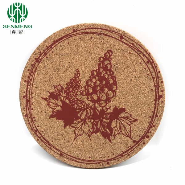 Natural Hot Sale Custom Logo and Size Wholesale Cork Coasters - 图片 3