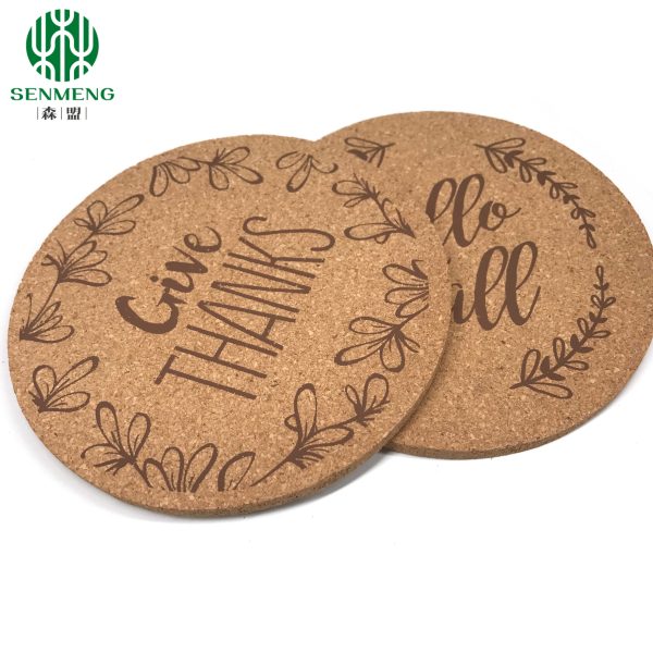 Eco-Friendly, Heat & Water Resistant Custom Size Round Drink Coasters - 图片 7