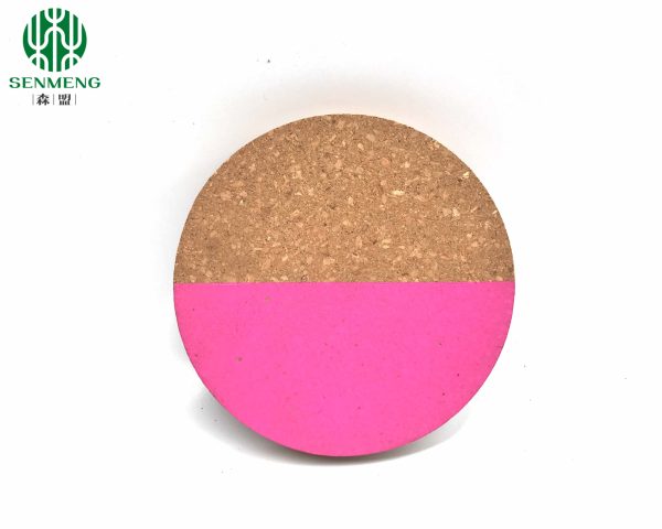 Low Price 100% Natural Cork Customizable Cork Coaster for Protect Table Heat Insluation - 图片 5