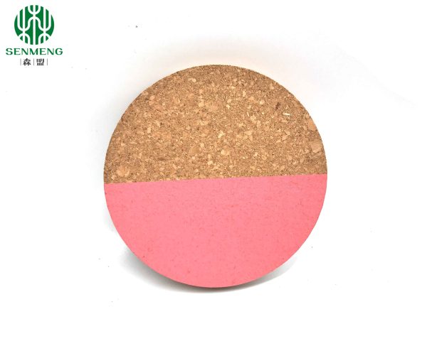Low Price 100% Natural Cork Customizable Cork Coaster for Protect Table Heat Insluation - 图片 4
