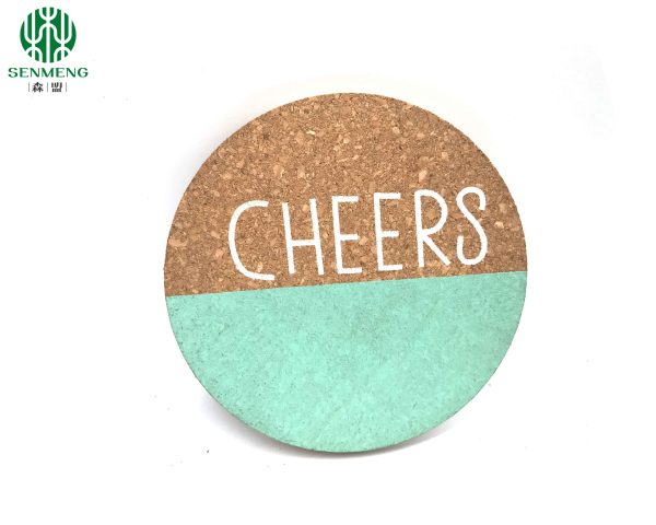 Cork Cup Mat Natural Wholesale Custom Logo Resistant Kitchenware Cork Coaster - 图片 4