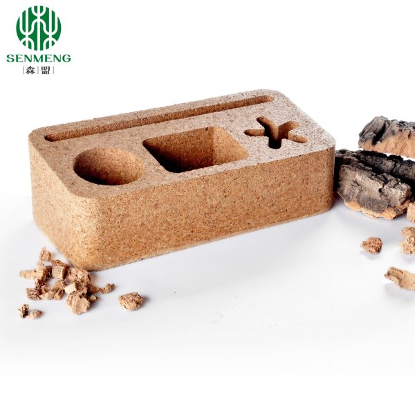 Cork Desk Organizer Cork Pen Holder Office Desktop Tidy Storage Custom Size - 图片 2