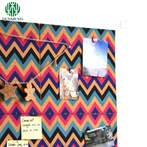 Wholesale Wall Decorative in Office and School Colorful Message Notice Cork Board - 图片 3