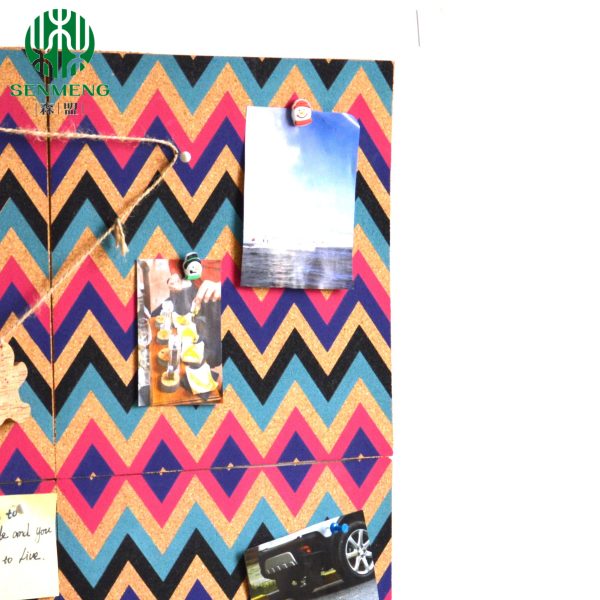 Wholesale Wall Decorative in Office and School Colorful Message Notice Cork Board - 图片 7