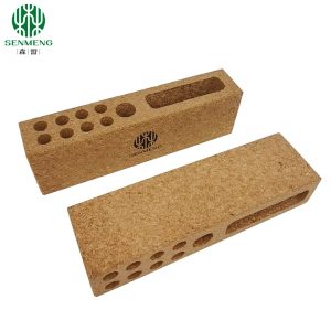 Office Creative Cork Desk Organizer Cork Pen Holder Desk Tidy Storage