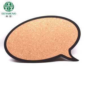 Customized Speech Bubble Message Notice Cork board Memo Shape Display Pinboard
