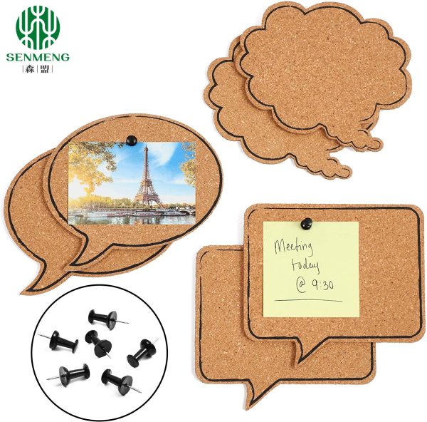 Insulating Natural Custom Size Eco-Friendly Wall Decoration Natural Cork Board - 图片 7