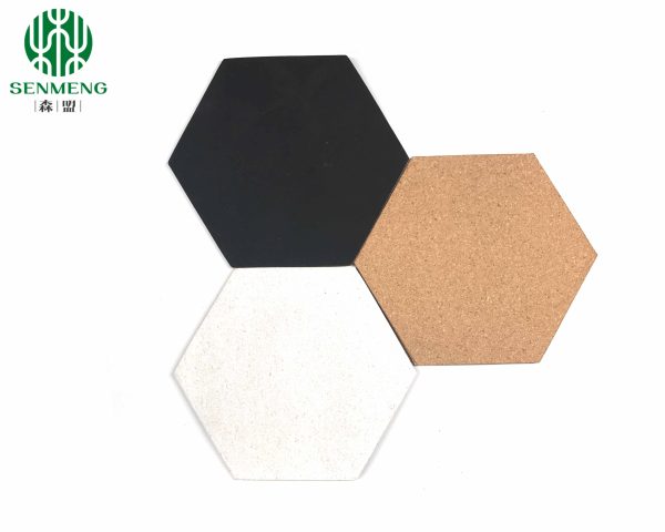 Wholesale Cork Board Hexagon Cork Memo Board Adhesive Cork Tiles DIY - 图片 7