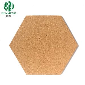 Wholesale Cork Board Hexagon Cork Memo Board Adhesive Cork Tiles DIY