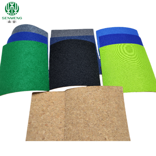 ISO9001 Colored Cork Board Sheets Compressibility Waterproof - 图片 6