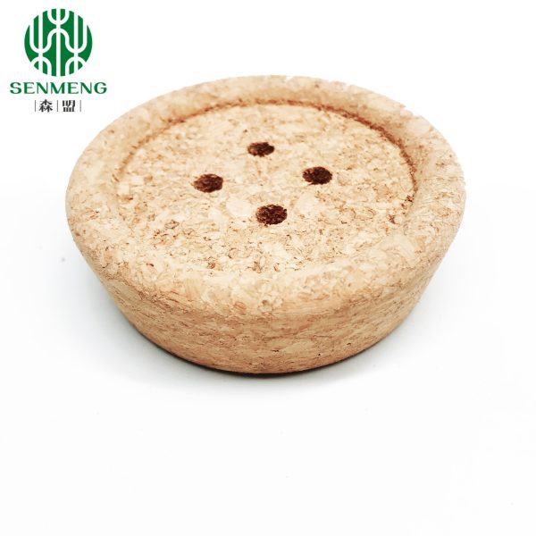 Natural Cork Cap for Glassware Teapots a Kitchen Glass Jar with Cork Lid - 图片 2